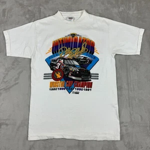 Vintage 1992 Dale Earnhardt Intimidator Tour T-Shirt Large NASCAR Winston Cup - Picture 1 of 11