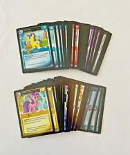 Lot 0f 67 Unique MLP Cards CRYSTAL GAMES 2014- 14 Uncommon in Penny Sleeves