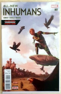 CASI NUEVO 9.4 TODOS LOS NUEVOS INHUMANS #7 1a IMPRESIÓN MARVEL COMICS EMBOLSADOS Y EMBARCADOS - Imagen 1 de 1