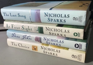 Nicholas Sparks HC LOT, The Last Song, At First Sight, Dear John, The Choice - Picture 1 of 6