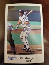 1992 Kansas City Life Insurance - Kansas City Royals - GEORGE BRETT #5 HOF