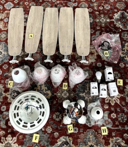 PARTS For Harbor Breeze Ceiling Fan White Notus 52" 1332338 5 Reversible (C) - Picture 1 of 9