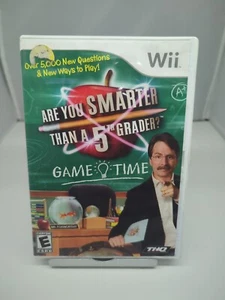 Are You Smarter Than a 5th Grader Game Time (Nintendo Wii, 2009) - Picture 1 of 2