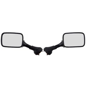 Set Left Right Black For Suzuki GSXR 600 Hand 91-95 1100 Rear View Mirror DOT - Bild 1 von 2