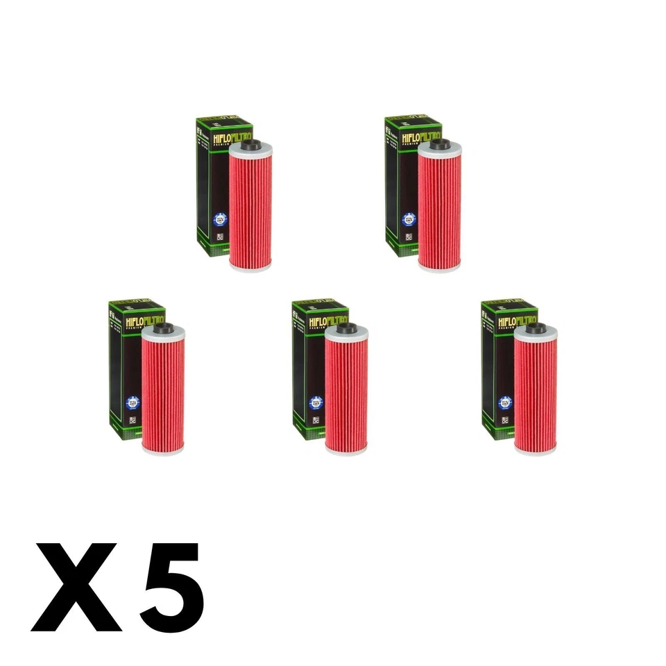 Paquete de 5 filtros de aceite Hiflo para BMW R 100 T 1978-1980 Foto 1 de 1
