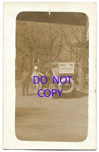 RPPC Uncle Sam, Nat'l Made in USA Week Shopping Carousel Sign Stroudsburg? PA #2 - Picture 1 of 3