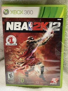 NBA 2K12 CIB Microsoft Xbox 360 Complete w/ Manual Michael Jordan - Picture 1 of 5