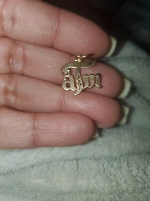 Dije James Avery oro retirado A&M con diamante Foto 1 de 2