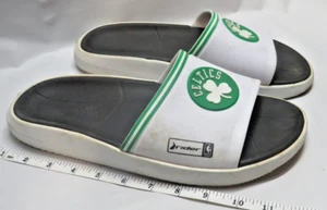 Grendene Rider Men’s Celtics Slides Sandals White Green US Size 11 - Picture 1 of 7
