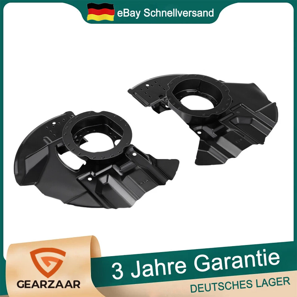 2X ANKERBLECH DECKBLECH FÜR BREMSSCHEIBE VORNE FÜR BMW 3-ER E46 BJ 98-07