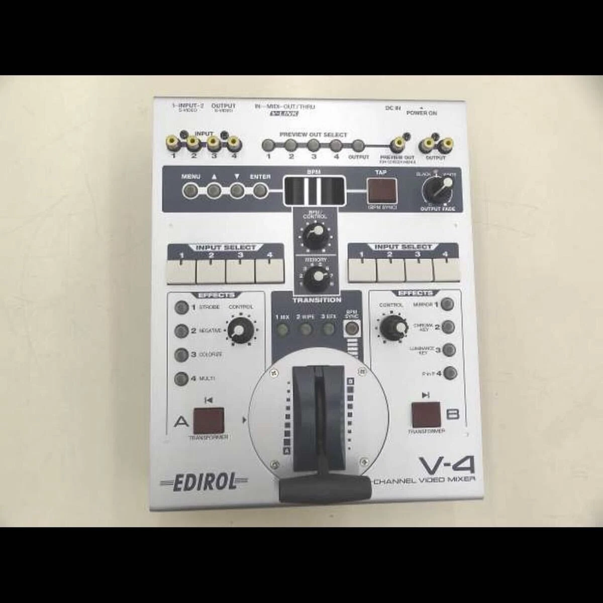 EDIROL V-4 4チャンネルビデオミキサー 他機材一式 Roland Edirol V-4 4 Channel Video Mixer Switcher Full Digital | eBay
