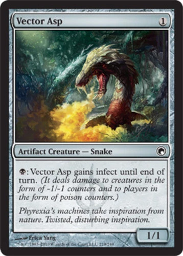 Vector Asp Light Play, English Magic the Gathering MTG Scars of Mirrodin - Image 1 of 1