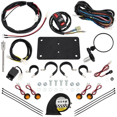 Tusk ATV Horn & Signal Kit with Recessed Signals For YAMAHA RAPTOR 700R SE Foto 1 de 4