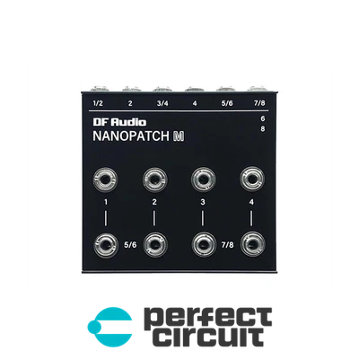 DF Audio Nanopatch M Desktop PATCHBAY - NOVO - CIRCUITO PERFEITO - Imagem 1 de 4
