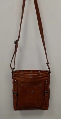 Bandolera Treasure & Bond para mujer marrón talla mediana con ojal Foto 1 de 4