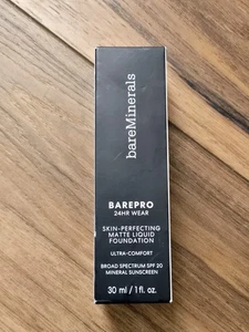 BareMinerals BarePro 24HR Wear Matte Liquid Foundation - Light 27 Cool - Bild 1 von 4