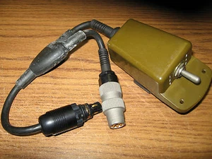81C5188 MILITARY MICROPHONE CONTROL BY: GENTEX - Picture 1 of 4