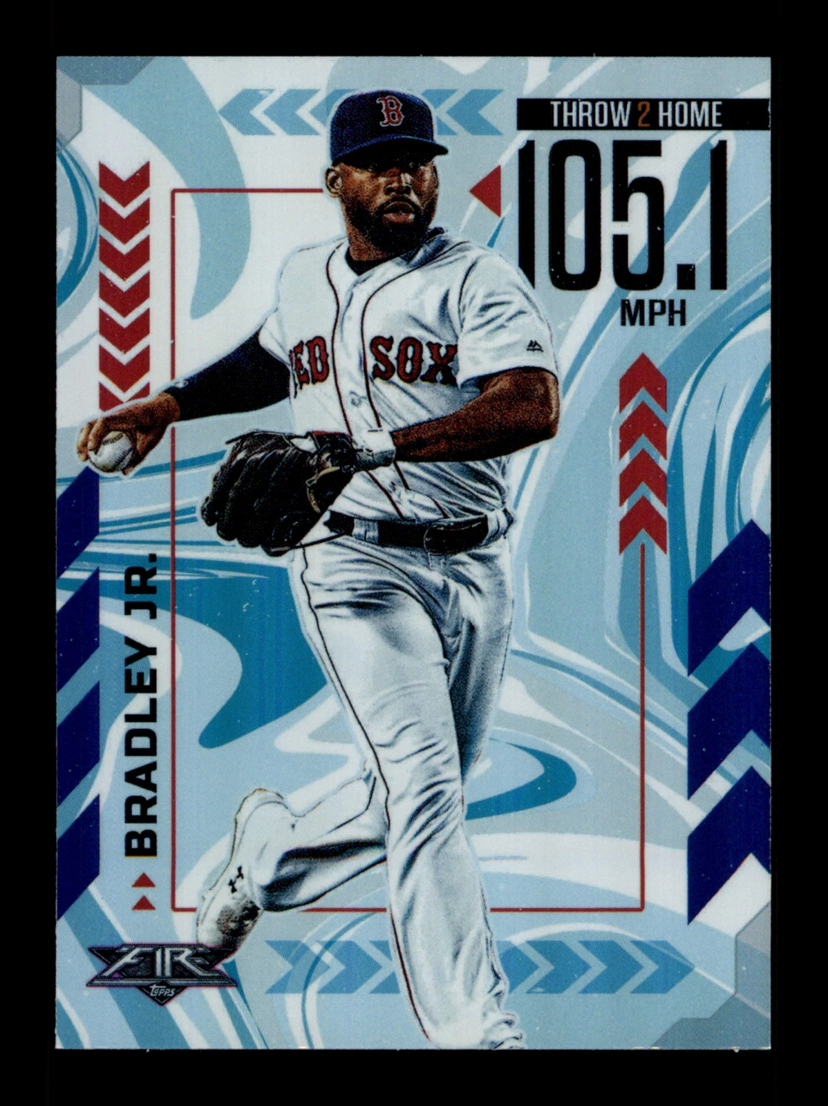 2020 Topps Fire Arms Ablaze #AA-7 Jackie Bradley Jr. Boston Red Sox