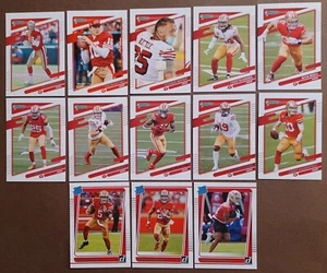 San Francisco 49ers 2021 Donruss Team Set With Rookies RC - Picture 1 of 1