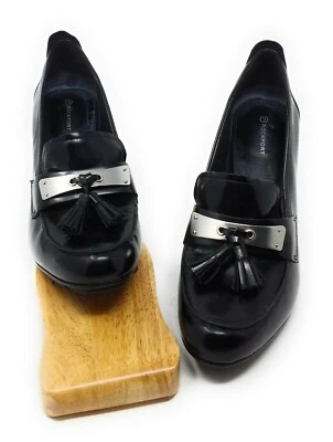 Zapatos de salón Rockport Adiprene Jalicia sin usar, en caja, talla 11 negros, abolladuras en el tacón Foto 1 de 4