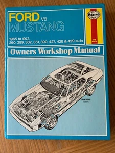 Haynes Ford Mustang (1965 to 1973) Workshop Manual (288 page, Hard Back edition) - Picture 1 of 3