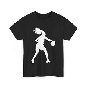 Basketball Shirt, Sports Lovers Basketball Player Women Girls Shirt - Picture 1 of 8