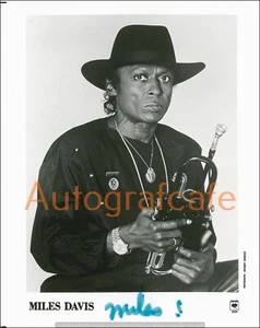 Miles Davis 10 x 8 Zoll handsigniertes Foto - hochwertige Kopie des Originals (a) - Bild 1 von 1