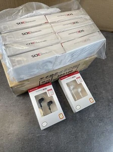 NEUF NEW lot 20 casque écouteur earbuds officiel nintendo 3DS DS lite DSI XL 2DS - Photo 1/3