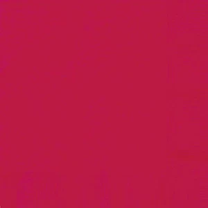 Red Paper Lunch Or Dinner Napkins, 20 Count - Picture 1 of 1
