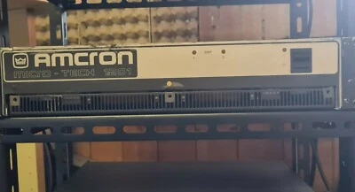 finale di potenza usato Amcron Crown micro-teck 1201  perfettamente funzionante. - Immagine 1 di 3