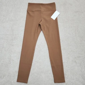 Athleta Women Medium Elation Rib Tight Brown - Picture 1 of 11