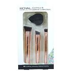 ROYAL CONTOUR AND DEFINE COLLECTION PROFESSIONAL 4 BRUSH AND SPONGE SET