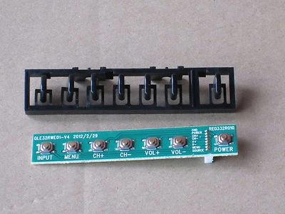 Control de teclado con cubierta RCA LED65G55R120Q RE0332R010 QLE322RWE01 Foto 1 de 3