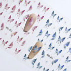Embossed Butterfly Nail Art Sticker Fine Flash Aurora Decal Manicure Decorati FT