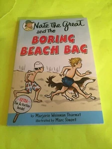 NEW - Nate the Great and the Boring Beach Bag with extra fun activities - Foto 1 di 1