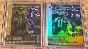 AJ Brown Tennessee Titans ROOKIE 2019 Panini Illusions /399 + Base - Picture 1 of 5