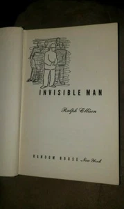 Ralph Ellison Invisible Man 6th Print Book 1952 - Picture 1 of 5
