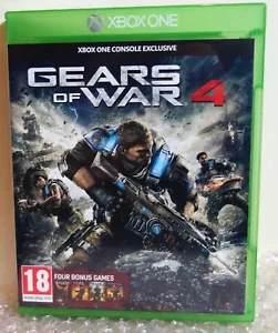 2016 Microsoft XBOX ONE PAL Video Game Gears of War 4 - Imagen 1 de 3