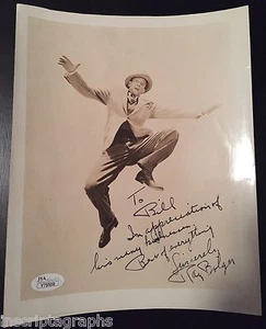Ray Bolger signierte Vogelscheuche 8x10 JSA COA Zauberer von Oz ** seltenes Foto** Autogramm - Bild 1 von 1
