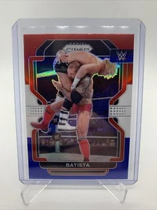 2022 Panini WWE Prizm Red White Blue Batista - Picture 1 of 2