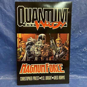 Quantum and Woody: Magnum Force by Christopher J. Priest GRAPHIC NOVEL - Picture 1 of 3