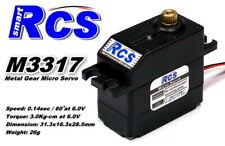 RCS Model M3317 26g RC Metal Gear High Torque R/C Hobby Micro Servo SS834