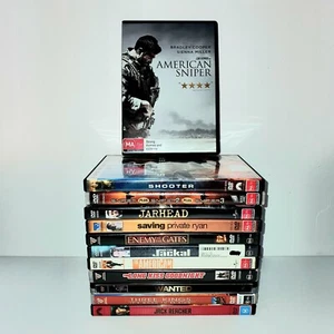 Sniper 12 x Movie Bundle DVD War & Military Marksman Shooter Films, Region 4 VGC - Picture 1 of 21