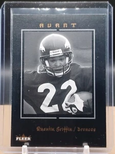 Fleer Avant 2003 - #89 Quentin Griffin/199 Black Broncos (RC) - Imagen 1 de 2