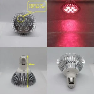 21W Deep Red 730nm LED Lamp Spot Light Bulb PAR30 E26/E27 Therapy Plant Aquarium - Picture 1 of 6