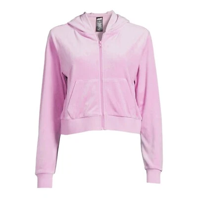 Sudadera corta de terciopelo para mujer Avia para atletismo con cremallera talla 3XL 22 NUEVA CON ETIQUETAS # Foto 1 de 4