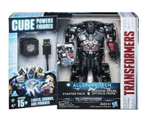 Hasbro Transformers Allspark Tech Starter Pack Shadow Spark Optimus Prime Cube - Imagen 1 de 1