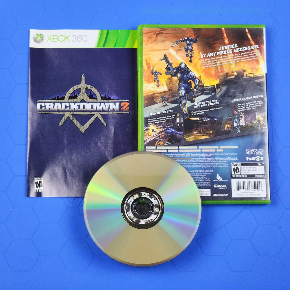Crackdown 2 (Xbox 360 Video Game) - Image 1 of 1