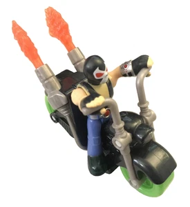 Batman Bane & Motorcycle Bike Vehicle Villain Imaginext DC Super Friends Hasbro - Picture 1 of 10
