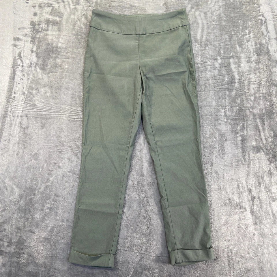 Nuevo Leggings Tribales Elastizados con Puños al Tobillo para Mujer Talla 6 Verde Foto 1 de 4